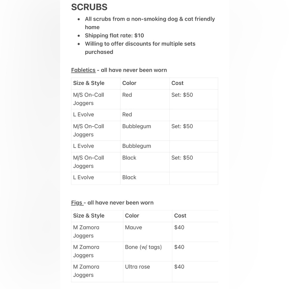 Scrubs!! Fabletics, Figs & Lauderdale